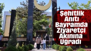 Şehitlik Anıtı Bayramda Ziyaretçi Akınına Uğradı