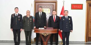 İçişleri Bakan Yardımcısı Kırıkkale’de: Valilik makamındaki kritik toplantıdan ilk kareler