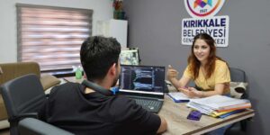Kırıkkale Belediyesi gençlik merkezi dolup taşıyor