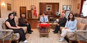 Vali Engin Sarıibrahim, Kırıkkale İl Gazetesi heyetini ağırladı