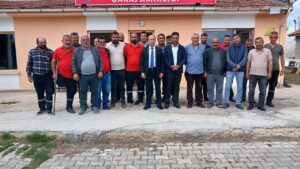 Başkan Akyüz Personelle Bayramlaştı