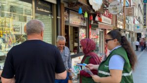 Yeşilay Gönüllüleri Sahaya İndi