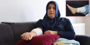 Kırıkkaleli öğrenci okuluna gidemeden annesi hastanelik oldu: Terminalde kan donduran köpek saldırısı