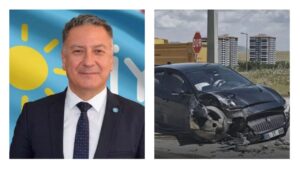 Tolga Tanrıverdi kaza yaptı