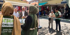 Kırıkkale Yeşilay ekipleri bu kez adli tıp gibi sahaya indi