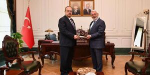 Savunma sanayiinde Ankara zirvesi: İlhami Keleş Yakup Canbolat’ı ziyaret etti