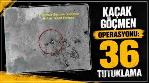 Kaçak göçmen operasyonu: 36 tutuklama
