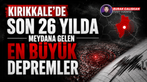 Kırıkkale’de son 26 yılda meydana gelen en büyük depremler