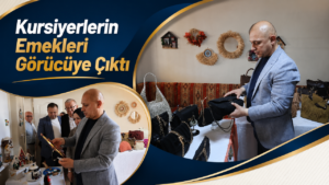 Kursiyerlerin Emekleri Görücüye Çıktı