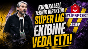 Kırıkkaleli teknik direktör, Süper Lig ekibine veda etti