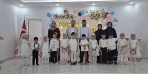 Geleceğin nesilleri yetişiyor: Kırıkkale’de miniklerin kuran kursu mezuniyetinde duygusal anlar