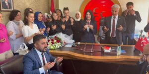 MHP İl Başkanı Mekki Varol, görevi devraldı: “Bu emanete layık olacağız”