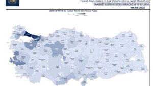 Yılın ilk 5 ayında 21 ilde 1 milyar doların üzerinde ihracat gerçekleşti