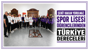 Şehit Hakan Yorulmaz Spor Lisesi öğrencilerinden Türkiye dereceleri