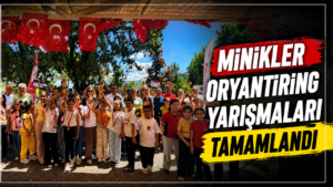 Minikler Oryantiring Yarışmaları tamamlandı