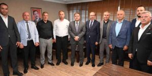Vali Sarıibrahim’den Esnaf Odaları Birliği’ne Ziyaret