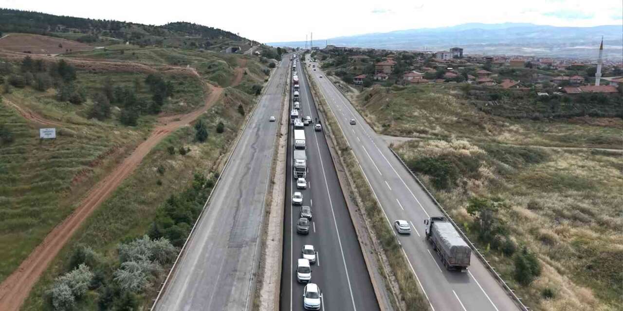 kirikkale-–-ankara-yoluna-dikkat!-trafik-durma-noktasina-geldi