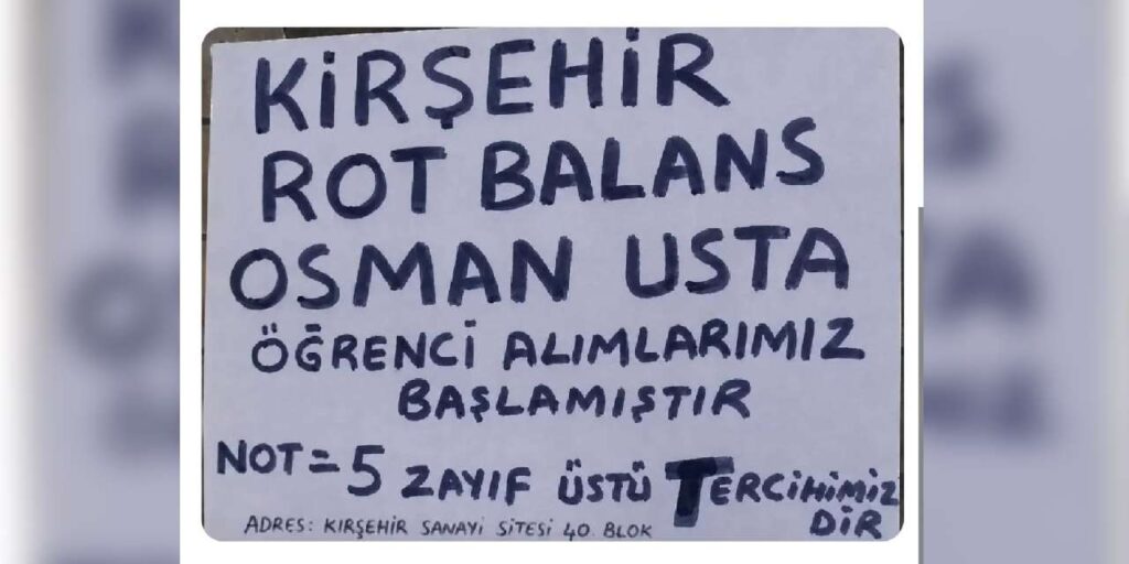 kirsehir-sanayisinde-ezber-bozan-cirak-ilani:-“karnesinde-5-zayif-ustu-olan-tercihimizdir!”