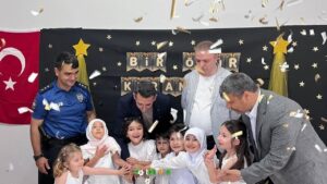 Keskin’de Miniklerden Mezuniyet Coşkusu