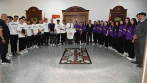 Kırıkkale’ye Gurur Yaşatan Sporcular Ağırlandı