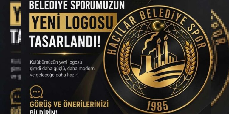 Hacılar Belediyesinden taraftara anket gibi çağrı: Yeni tasarımı beğendiniz mi?