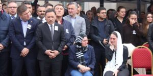 Kırıkkale Valisi de törendeydi: Kalp krizine yenik düşen Şenol Esmer’e acı veda