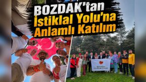 BOZDAK’tan İstiklal Yolu’na Anlamlı Katılım