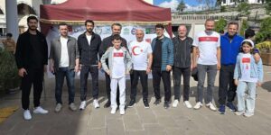Milletvekili Kaplan, milli heyecanı vatandaşlarla paylaştı