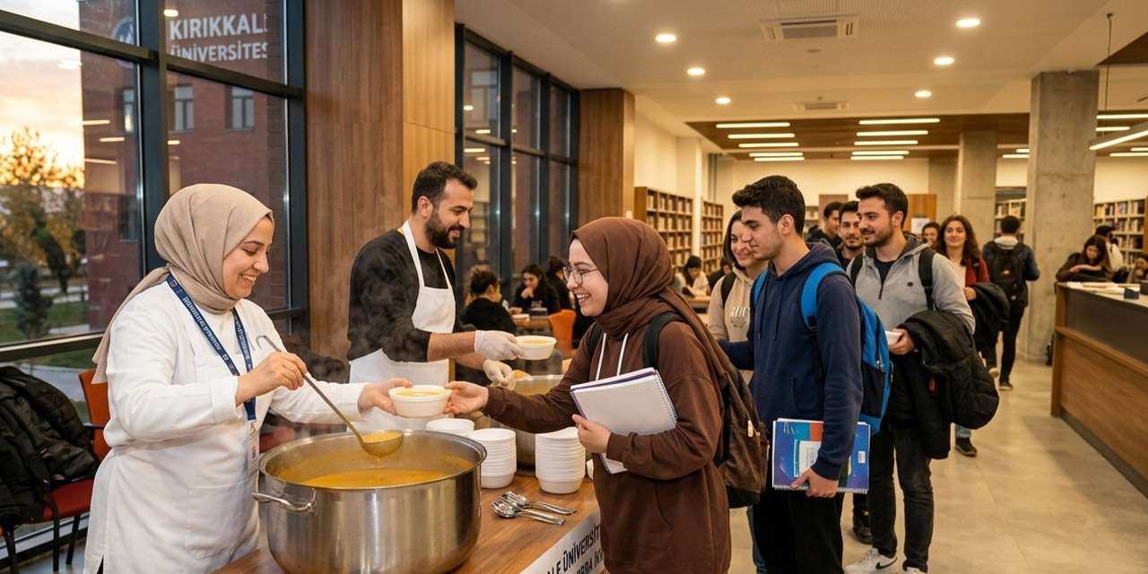 kirikkale-universitesi-sinav-doneminde-gencleri-unutmadi:-iste-corba-ikrami-saatleri-ve-noktalari