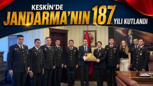 Keskin’de Jandarma’nın 187. Yılı Kutlandı