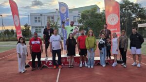 Kırıkkale’de Büyükler Yaz Tenis Kupası Tamamlandı