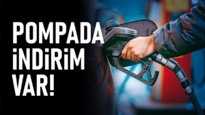Motorindeki indirim pompaya yansıdı