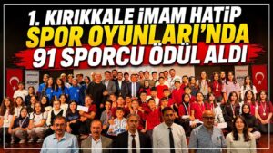 1. Kırıkkale İmam Hatip Spor Oyunları’nda 91 sporcu ödül aldı