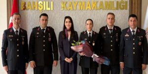 Tam 187 yıllık gurur: Bahşılı’da jandarma heyetinden kaymakamlığa sürpriz ziyaret!