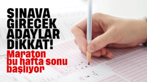 YKS maratonu bu hafta sonu başlıyor