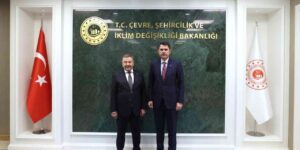 Bakan Kurum, Haymana ve Gölbaşı Belediye başkanlarını kabul etti
