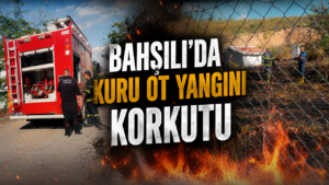 Bahşılı’da Kuru Ot Yangını Korkuttu