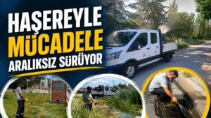 Kırıkkale Belediyesi Yaz Boyunca Haşerelere Karşı Sahada