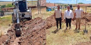Cabatobası köyünde altyapı seferberliği: İl Özel İdaresi kanalizasyon çalışmalarına başladı