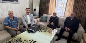 Protokol İhsan Akça’nın evinde buluştu! Kırıkkale’de duygulandıran vefa örneği