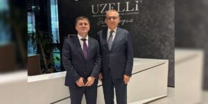 Vali Sarıibrahim’den iş dünyasına ziyaret: Uzelli Şirketler Grubu’na konuk oldu