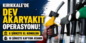 Akaryakıt sektöründe vergi usulsüzlüğü operasyonu