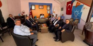 Keskin siyasetinde istişare mesaisi: Hüseyin Ceylan’dan teşkilat ziyareti