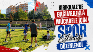 Kırıkkale’de bağımlılıkla mücadele için spor etkinliği düzenlendi