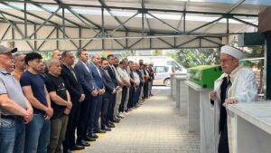 Havai fişek fabrikasındaki patlamada hayatını kaybeden işçi son yolculuğuna uğurlandı