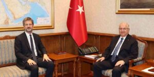 Bakan Güler, Macaristan’ın Ankara Büyükelçisi Matis’i kabul etti
