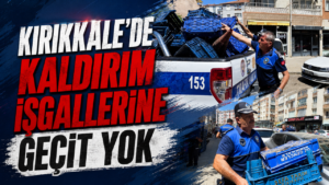 Kırıkkale’de Kaldırım İşgallerine Geçit Yok