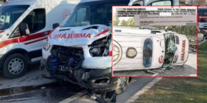 Kırıkkale’de sağlık çalışanına büyük şok: Görev esnasında kaza yapan ambulans için 200 bin TL “değer kaybı” istendi!