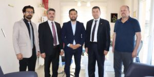 BTP Heyetinden Gazeteci Kadir Yahşi’ye ziyaret