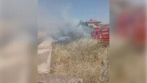 Kırıkkale’de Anız Yangınları Endişelendiriyor